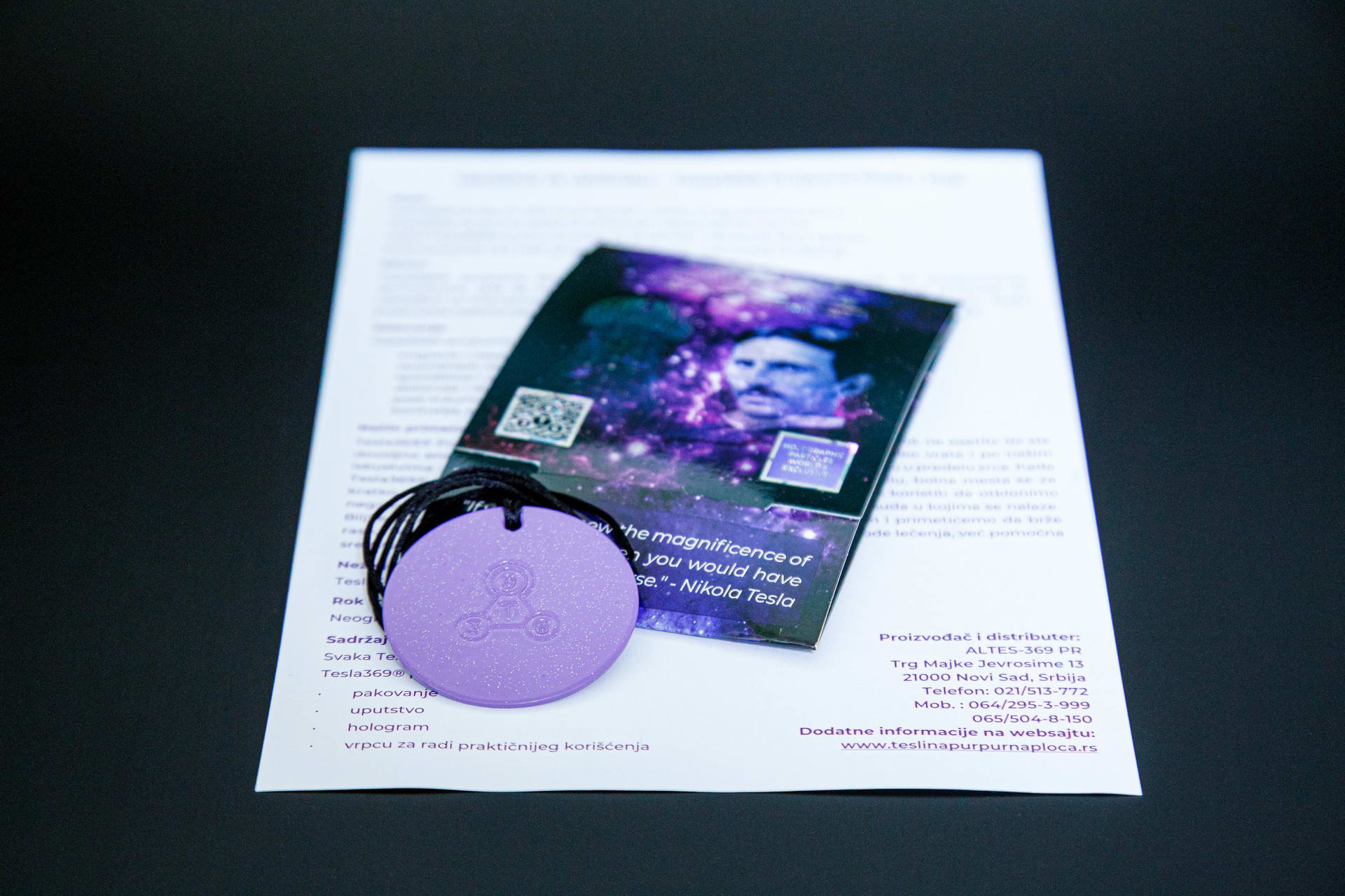 Tesla369® Purpur Disk Tesla369® Purpur Disk